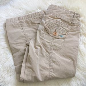 Hollister Khaki Capris